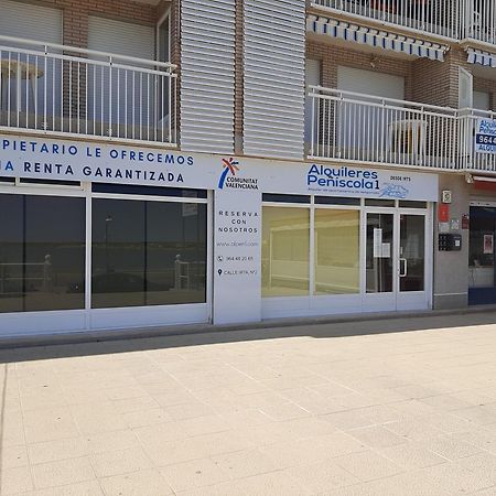Ferienwohnung Alpen1 Peniscola Playa 1Era Linea Exterior foto