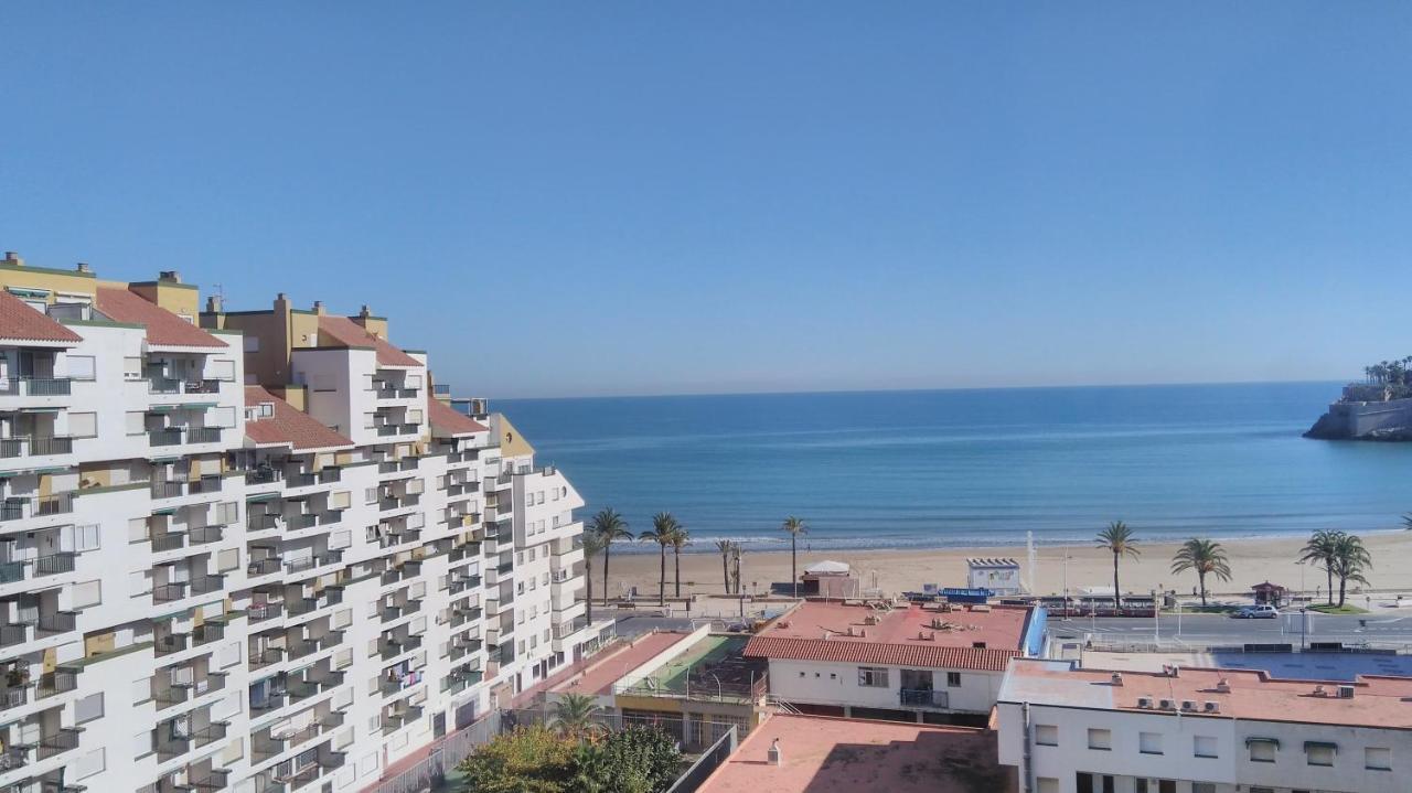 Ferienwohnung Alpen1 Peniscola Playa 1Era Linea Exterior foto