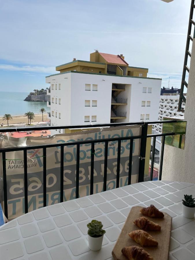 Ferienwohnung Alpen1 Peniscola Playa 1Era Linea Exterior foto