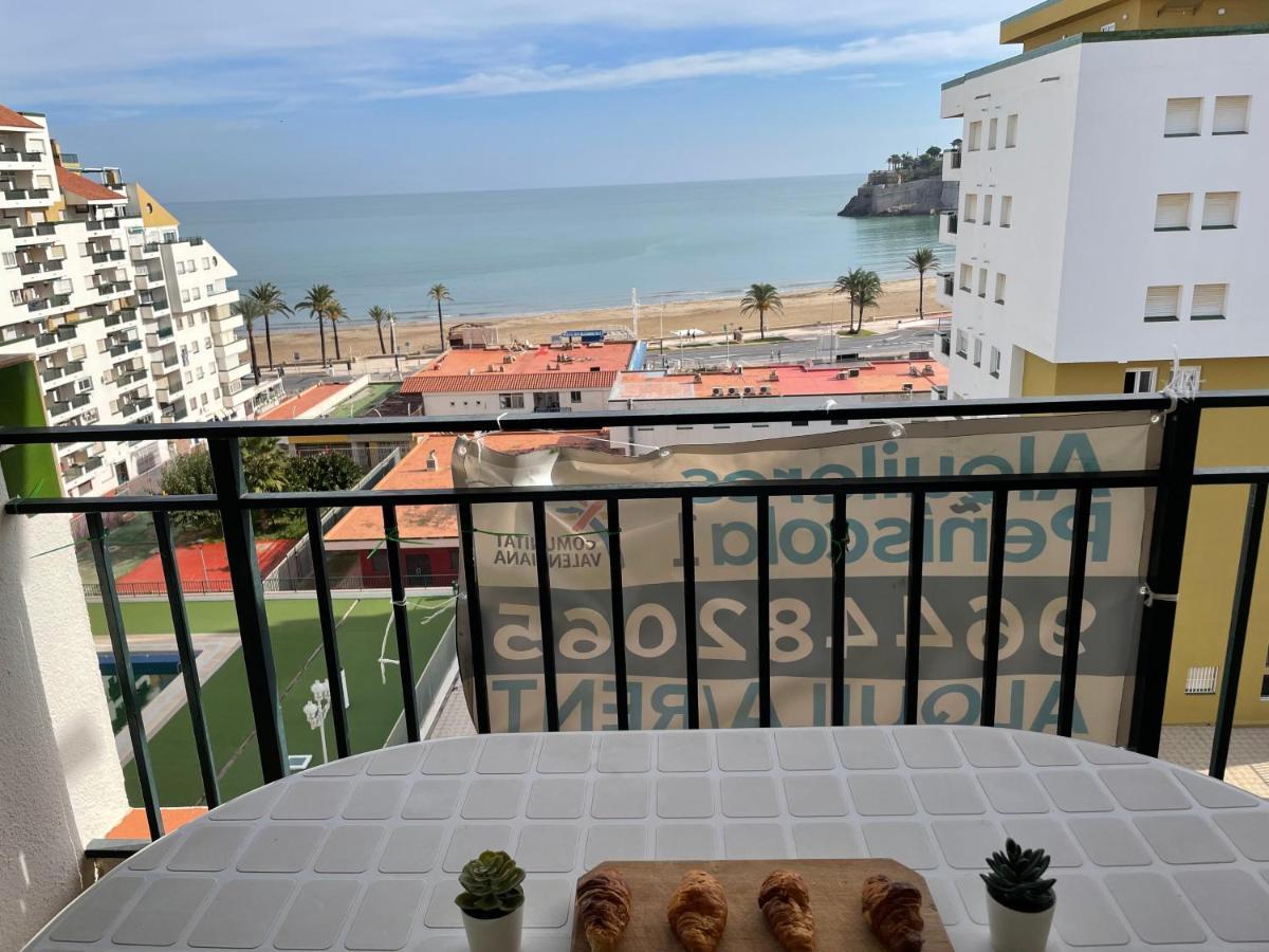Ferienwohnung Alpen1 Peniscola Playa 1Era Linea Exterior foto