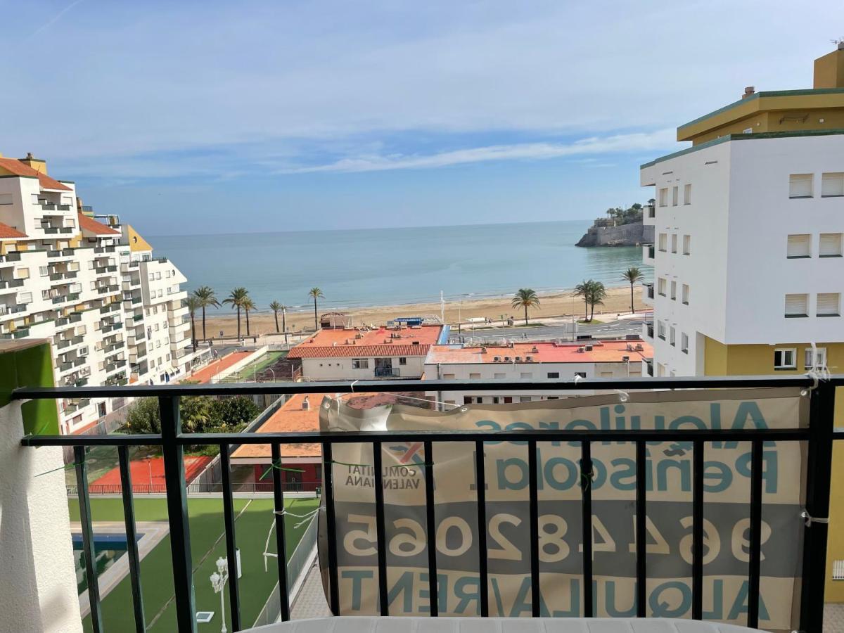 Ferienwohnung Alpen1 Peniscola Playa 1Era Linea Exterior foto