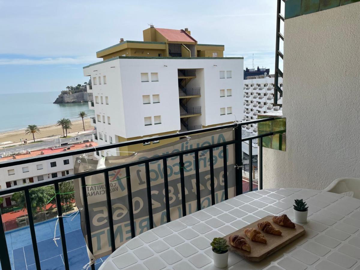 Ferienwohnung Alpen1 Peniscola Playa 1Era Linea Exterior foto