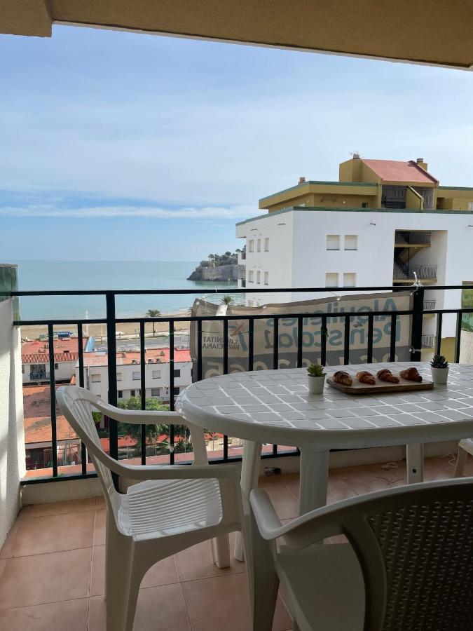 Ferienwohnung Alpen1 Peniscola Playa 1Era Linea Exterior foto