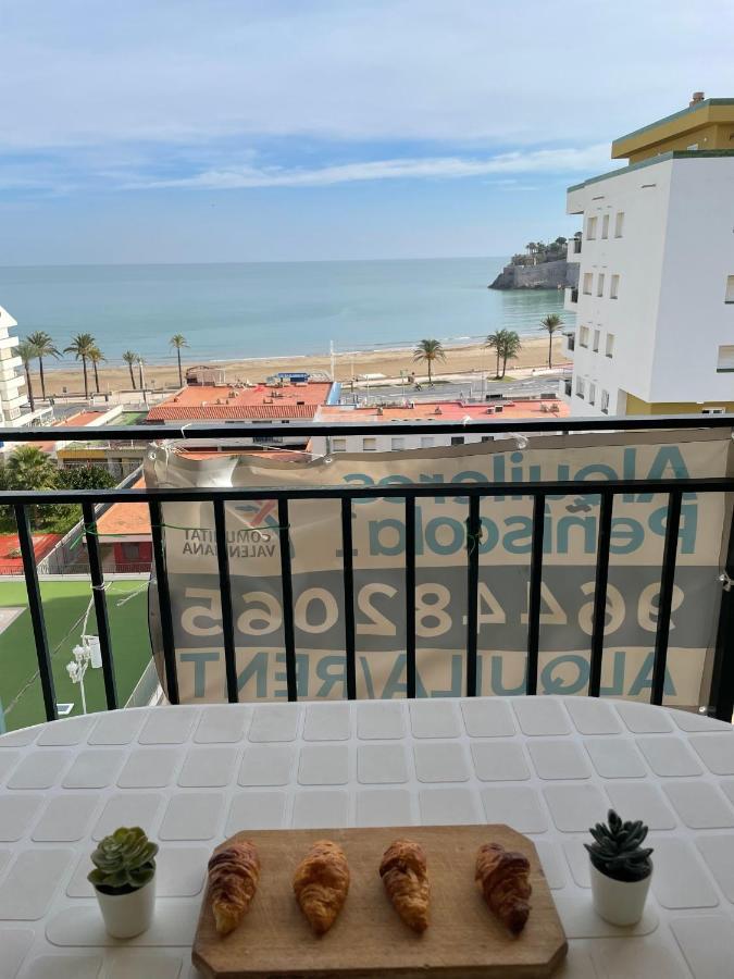 Ferienwohnung Alpen1 Peniscola Playa 1Era Linea Exterior foto