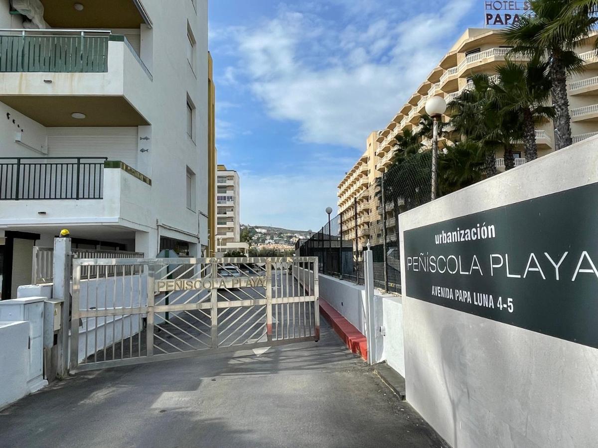 Ferienwohnung Alpen1 Peniscola Playa 1Era Linea Exterior foto