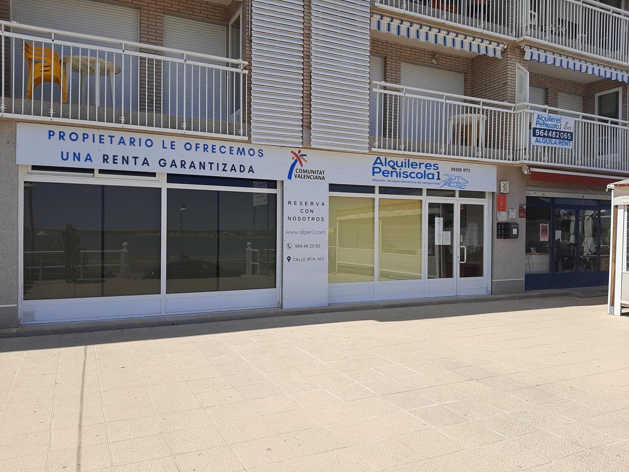 Ferienwohnung Alpen1 Peniscola Playa 1Era Linea Exterior foto