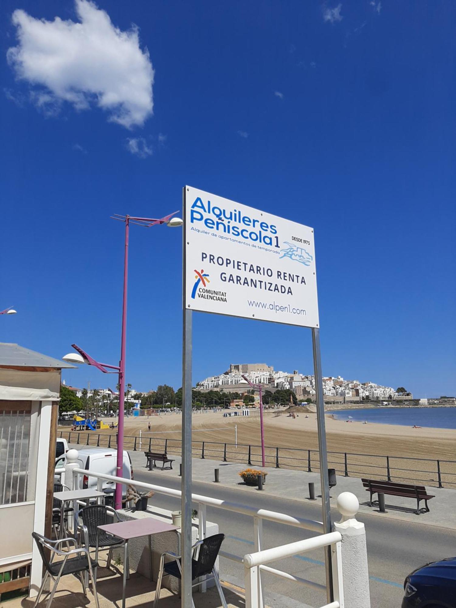 Ferienwohnung Alpen1 Peniscola Playa 1Era Linea Exterior foto